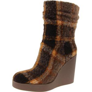 imageJessica Simpson Womens Mynette Suede Pull On MidCalf BootsMocha Combo