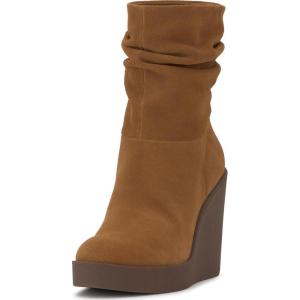 imageJessica Simpson Womens Mynette Suede Pull On MidCalf BootsTuscan Tan