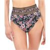 imageJessica Simpson Womens Standard Mix ampamp Match Floral Bikini Swimsuit Separates Top ampamp BottomBlack Multi