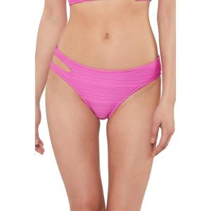 imageJessica Simpson Womens Standard Mix ampamp Match Solid Spring Bikini Swimsuit Separates Top ampamp BottomFuschia Cut Out Bottom