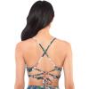 imageJessica Simpson Womens Standard Mix ampamp Match Floral Bikini Swimsuit Separates Top ampamp BottomNavy Cutout Top