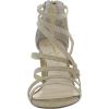 imageJessica Simpson Stassey Womens Caged Faux Leather Back Zip Dress SandalsChampagne