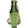 imageJessica Simpson Stassey Womens Caged Faux Leather Back Zip Dress SandalsGreen