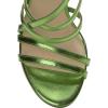 imageJessica Simpson Stassey Womens Caged Faux Leather Back Zip Dress SandalsGreen