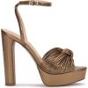 imageJessica Simpson Womens Block Heel Ankle StrapBronze