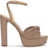 imageJessica Simpson Womens Block Heel Ankle StrapChai Latte