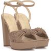imageJessica Simpson Womens Block Heel Ankle StrapChai Latte