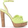 imageJessica Simpson Womens Block Heel Ankle StrapDaquiri Green