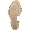 imageJessica Simpson Womens Block Heel Ankle StrapGreen Multi Jungle Jacquard
