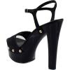 imageJessica Simpson Womens Calenta SandalPlatformBlack Shimmer