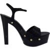 imageJessica Simpson Womens Calenta SandalPlatformBlack Shimmer