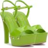 imageJessica Simpson Womens Calenta SandalPlatformLizard Green Patent