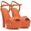 imageJessica Simpson Womens Calenta SandalPlatformTangerine