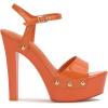 imageJessica Simpson Womens Calenta SandalPlatformTangerine