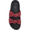 imageJessica Simpson Womens Caralyna Slide SandalRed Muse