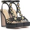 imageJessica Simpson Womens Colero Platform SandalBlack Mini Lizard