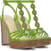 imageJessica Simpson Womens Colero Platform SandalLizard Green Mini Lizard