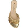 imageJessica Simpson Womens Dydra Denim SlipOn Slide SandalsGold