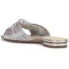imageJessica Simpson Womens Dydra Denim SlipOn Slide SandalsSilver