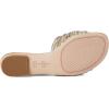 imageJessica Simpson Womens Dydra Denim SlipOn Slide SandalsSilver Combo