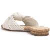 imageJessica Simpson Womens Dydra Denim SlipOn Slide SandalsWhite