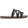 imageJessica Simpson Womens Embellished Faux Leather Slide SandalsBlack