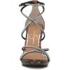 imageJessica Simpson Womens Jaeya Rhinestone Strappy Dress SandalsBlackNatural