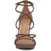 imageJessica Simpson Womens Jaeya Rhinestone Strappy Dress SandalsBronze