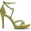 imageJessica Simpson Womens Jaeya Rhinestone Strappy Dress SandalsPeridot