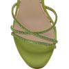 imageJessica Simpson Womens Jaeya Rhinestone Strappy Dress SandalsPeridot
