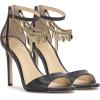 imageJessica Simpson Womens Jetser Heeled SandalBlack Mini Lizard