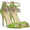 imageJessica Simpson Womens Jetser Heeled SandalLizard Green Mini Lizard
