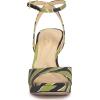 imageJessica Simpson Womens Jixte Platform SandalMeadow Green Zebra