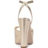 imageJessica Simpson Womens Lirio Platform Sandal Champagne 8