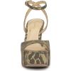 imageJessica Simpson Womens Lirio Platform Sandal Golden Roxy Metallic Leopard 8