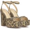 imageJessica Simpson Womens Lirio Platform Sandal Golden Roxy Metallic Leopard 8