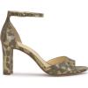 imageJessica Simpson Womens Luxcilla Heeled SandalGolden Roxy Metallic Leopard