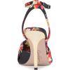 imageJessica Simpson Womens Neveny Heeled SandalBlack Combo Blossom Burst Print