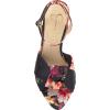 imageJessica Simpson Womens Neveny Heeled SandalBlack Combo Blossom Burst Print