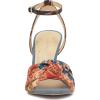 imageJessica Simpson Womens Neveny Heeled SandalMultiNatural Mosaic Patchwork