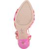 imageJessica Simpson Womens Neveny Heeled SandalPinkOrange Painterly Floral Satin