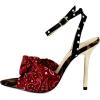 imageJessica Simpson Womens Neveny Heeled SandalRed Bandana