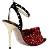 imageJessica Simpson Womens Neveny Heeled SandalRed Bandana