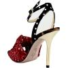 imageJessica Simpson Womens Neveny Heeled SandalRed Bandana