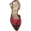 imageJessica Simpson Womens Neveny Heeled SandalRed Muse Combo