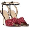 imageJessica Simpson Womens Neveny Heeled SandalRed Muse Combo