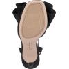 imageJessica Simpson Womens Olivine Bow Satin Ankle StrapBlack