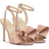 imageJessica Simpson Womens Olivine Bow Satin Ankle StrapBlush