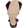 imageJessica Simpson Womens Olivine Bow Satin Ankle StrapDark Cherry Matte Satin