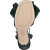 imageJessica Simpson Womens Olivine Bow Satin Ankle StrapDark Pine Matte Satin